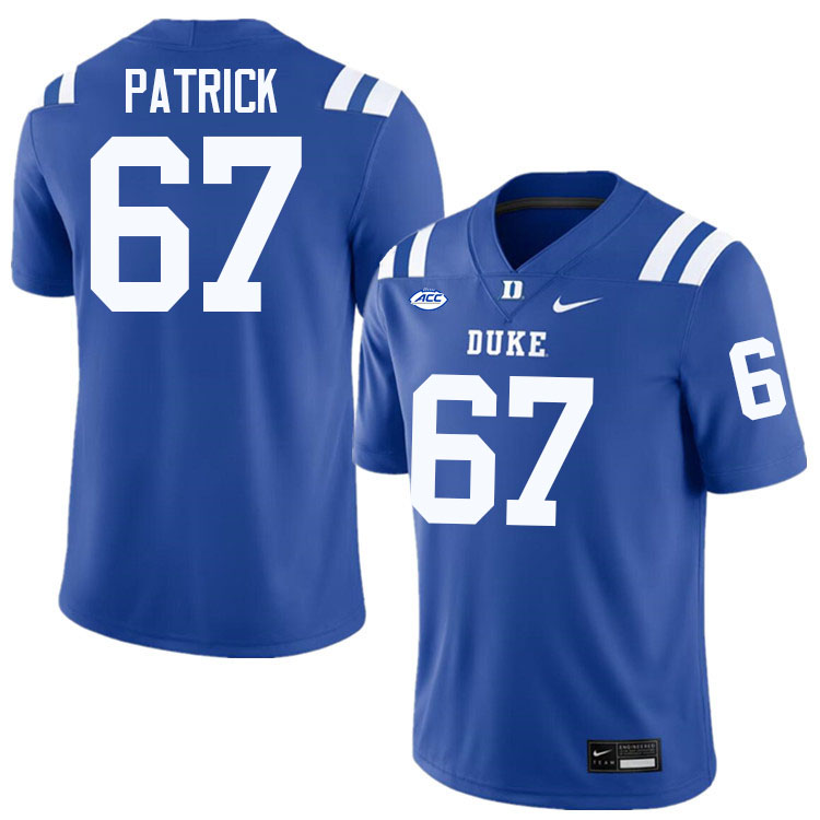 Lucas Patrick Duke Jersey,Duke Blue Devils #67 Lucas Patrick Jersey Youth College-Blue